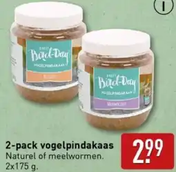 ALDI 2 pack vogelpindakaas aanbieding