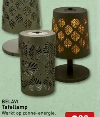 ALDI Belavi tafellamp aanbieding