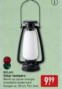 ALDI Solar lantaarn aanbieding