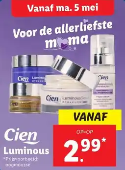 Lidl Cien Luminous aanbieding