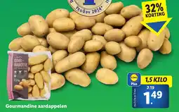 Lidl Gourmandine aardappelen aanbieding