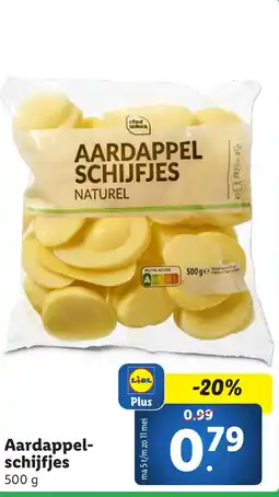 Lidl Aardappel schijfjes aanbieding