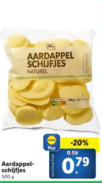 Lidl Aardappel schijfjes aanbieding