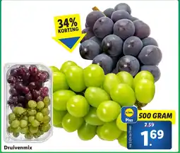 Lidl Druivenmix aanbieding