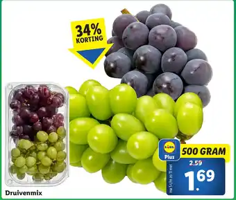 Lidl Druivenmix aanbieding