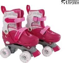 Bol.com Street Rider Rolschaatsen Roze Verstelbaar Maat 27-30 aanbieding