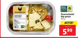 Lidl Ovenschotel kip pesto aanbieding