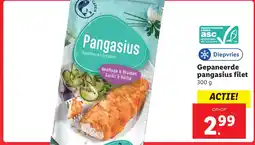 Lidl Gepaneerde pangasius filet aanbieding