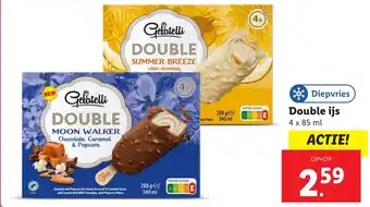 Lidl Diepvries Double ijs aanbieding