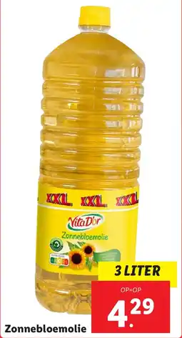 Lidl Zonnebloemolie aanbieding