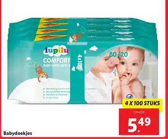 Lidl Babydoekjes aanbieding