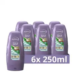 Bol.com Andrélon Mild & Zacht Conditioner - 6 x 250 ml - Voordeelverpakking aanbieding