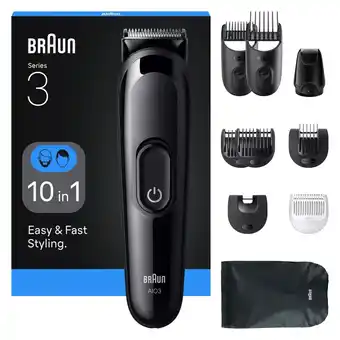 MediaMarkt BRAUN All-in-One, 15in1, AIO 3560 Multigroomer Zwart aanbieding
