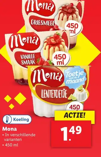 Lidl Mona aanbieding