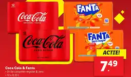 Lidl Coca Cola & Fanta aanbieding