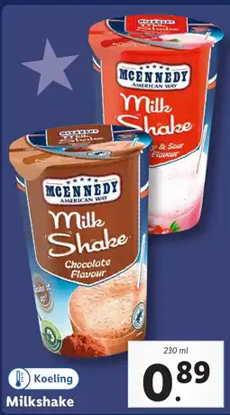 Lidl Milk Shake aanbieding