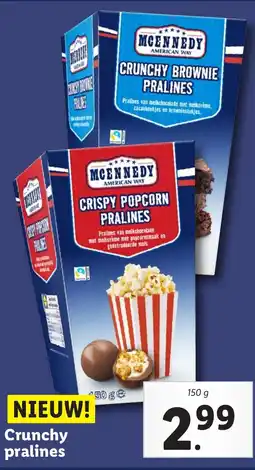 Lidl Crunchy pralines aanbieding