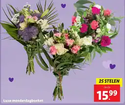 Lidl Luxe moederdagboeket aanbieding