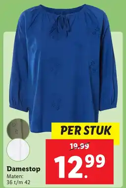 Lidl Damestop aanbieding