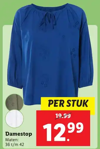 Lidl Damestop aanbieding