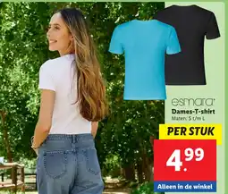 Lidl esmara Dames T-shirt aanbieding