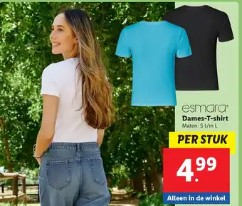 Lidl esmara Dames T-shirt aanbieding