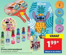 Lidl Disney zomerspeelgoed aanbieding