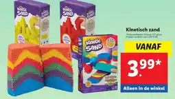 Lidl Kinetisch zand aanbieding