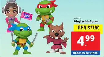 Lidl Vinyl mini figuur aanbieding