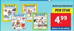 Lidl Bobbi geluidenboek aanbieding