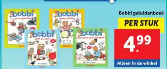 Lidl Bobbi geluidenboek aanbieding