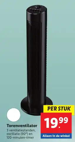 Lidl Torenventilator aanbieding