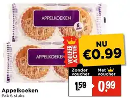 Vomar Voordeelmarkt Appelkoeken aanbieding