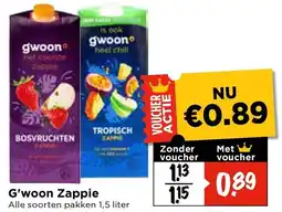 Vomar Voordeelmarkt G'woon Zappie aanbieding