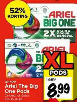Vomar Voordeelmarkt Ariel The Big One Pods aanbieding
