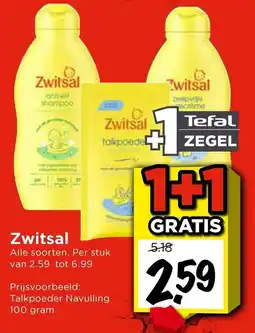 Vomar Voordeelmarkt Zwitsal aanbieding