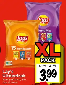 Vomar Voordeelmarkt Lay's Uitdeelzak aanbieding