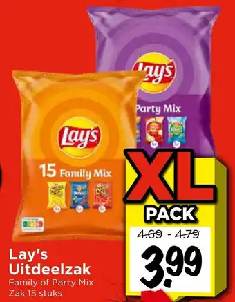 Vomar Voordeelmarkt Lay's Uitdeelzak aanbieding