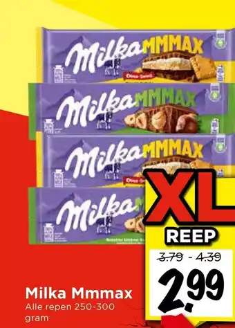 Vomar Voordeelmarkt Milka Mmmax aanbieding