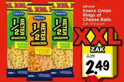 Vomar Voordeelmarkt Snexx Onion Rings of Cheese Balls aanbieding