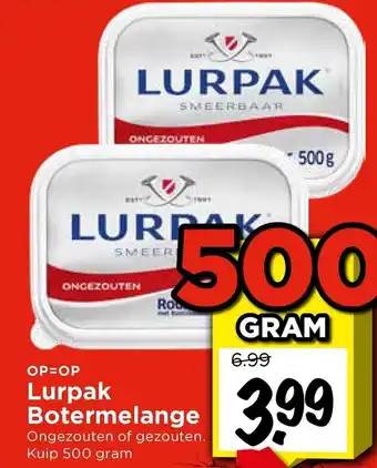 Vomar Voordeelmarkt Lurpak Botermelange aanbieding