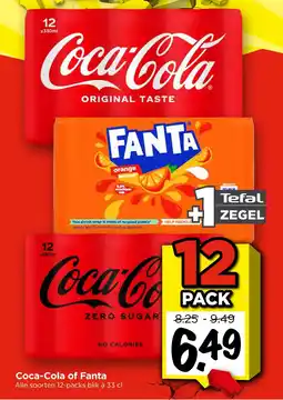 Vomar Voordeelmarkt Coca-Cola of Fanta aanbieding
