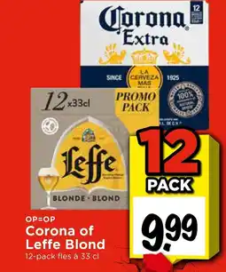 Vomar Voordeelmarkt Corona of Leffe Blond aanbieding