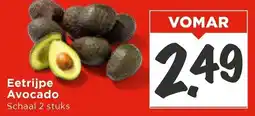 Vomar Voordeelmarkt Eetrijpe Avocado aanbieding