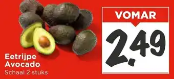 Vomar Voordeelmarkt Eetrijpe Avocado aanbieding