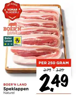 Vomar Voordeelmarkt Speklappen aanbieding