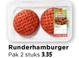 Vomar Voordeelmarkt Runderhamburger aanbieding