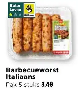 Vomar Voordeelmarkt Barbecueworst Italiaans aanbieding