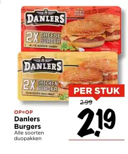 Vomar Voordeelmarkt Danlers Burgers aanbieding