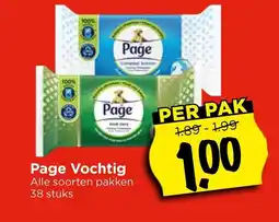 Vomar Voordeelmarkt Page Vochtig aanbieding